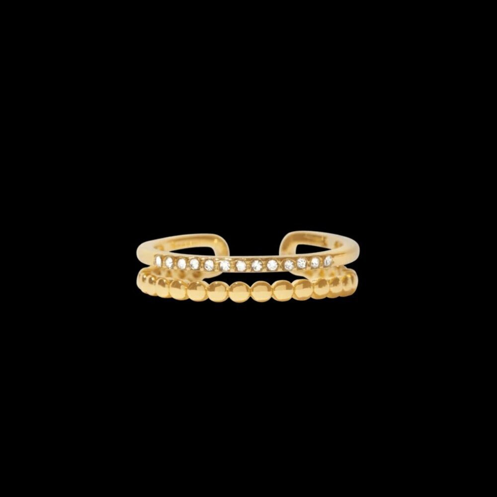 Marlyn Schiff Gold Arielle Ring New